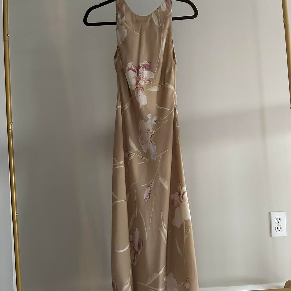 Ralph-lauren Women's Tan and Cream Dress